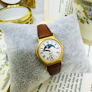 (售出)小錶徑月相錶 古董錶 中古錶 alba seiko 月相
