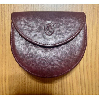 🇯🇵代購 Cartier 卡地亞壓紋皮革logo皮夾零錢包