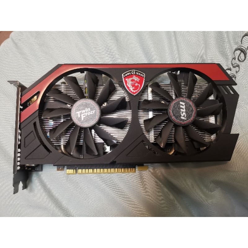 GTX750顯示卡2gd5/oc（msi) 不用外接電源，便宜出清！