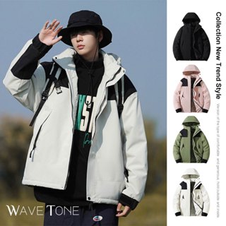 WAVE TONE〖男女款 4色〗戶外加厚機能外套 秋冬登山運動外套防風衝鋒外套 發熱鎖溫防水透氣耐刮『JK1998』