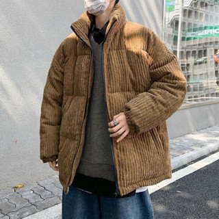 KS小版男裝 燈芯絨加厚外套 厚外套 立領外套 韓版潮流外套 修身顯瘦 男裝