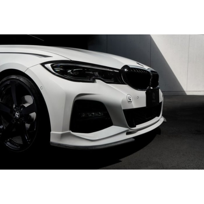 3D design BMW G20/G21 M-Sport 下分流器（碳）【YGAUTO】