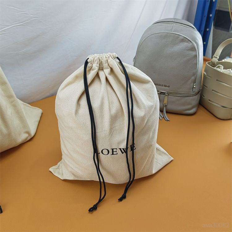 大牌包包防塵袋 適用於羅意威LOEWE包包防塵袋 皮具衣物抽繩袋束口袋 鞋袋 奢侈品防塵袋