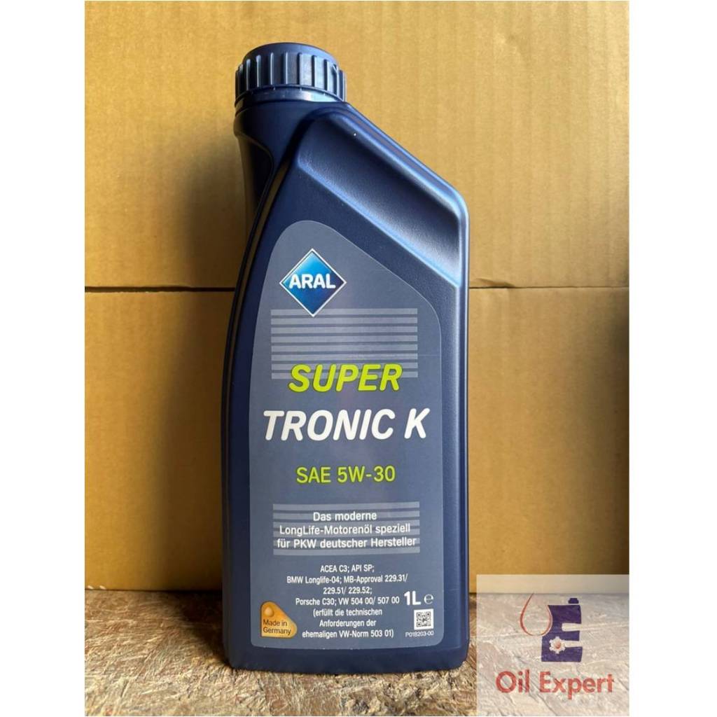 《 油品家 》ARAL SUPER TRONIC K 5w30 合成機油(附發票)