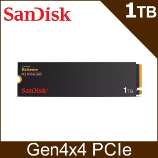 SanDisk Extreme M.2 NVMe PCIe Gen 4.0 內接式 SSD 1TB/2TB