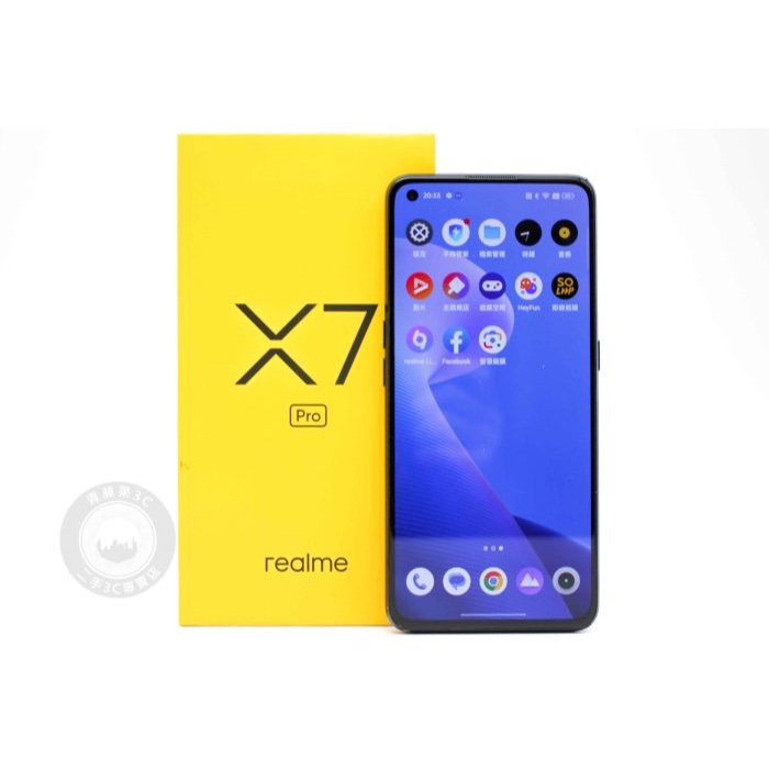 【台南橙市3C】Realme X7 Pro RMX2121 黑 8+128G 6.55吋 二手手機#85641