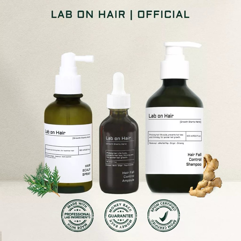 LAB ON HAIR Shampoo Ampoule Hair Tonic ( READY )