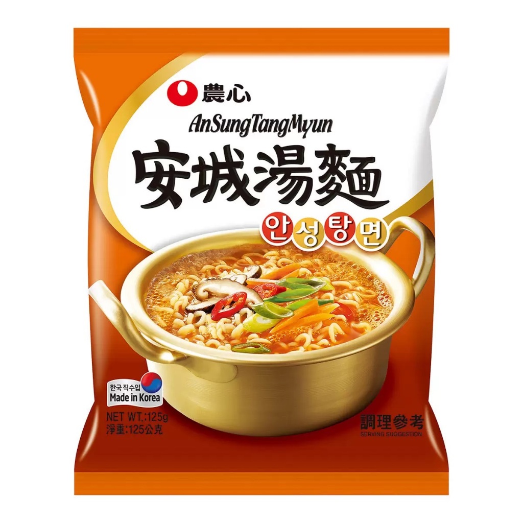 Costco 好市多 韓國 農心 安城湯麵 125公克 X 20包 韓國泡麵 大醬