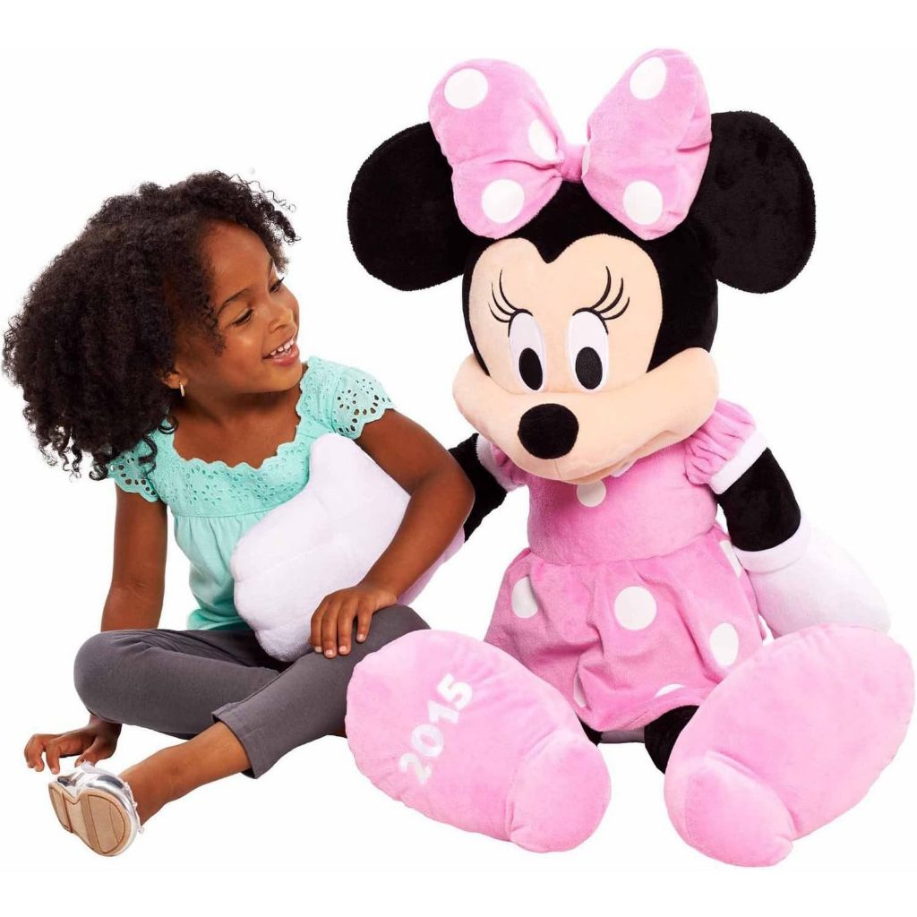 預購 100公分超大娃娃❤️正版❤️美國迪士尼 米妮 Junior Minnie Mouse大娃娃 玩偶