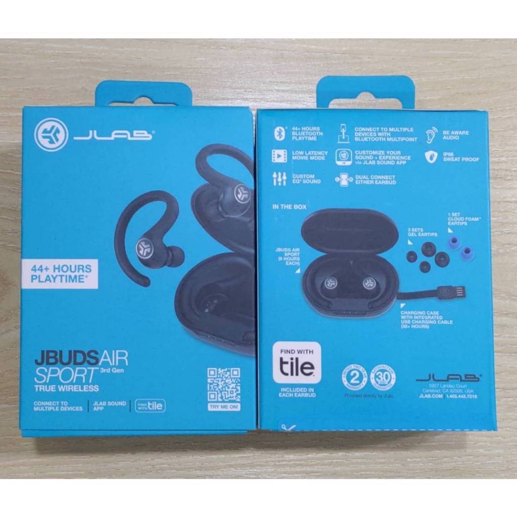 【全新未拆】JLab JBuds Air Sport 3rd Gen 3代 無線耳機 藍牙耳機 三代 藍芽 真無線 降躁