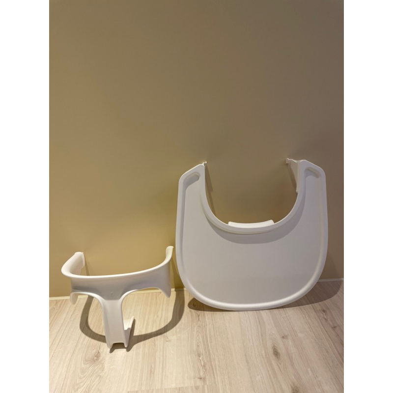 Nomi 成長椅護圍+ 餐盤 (白色）