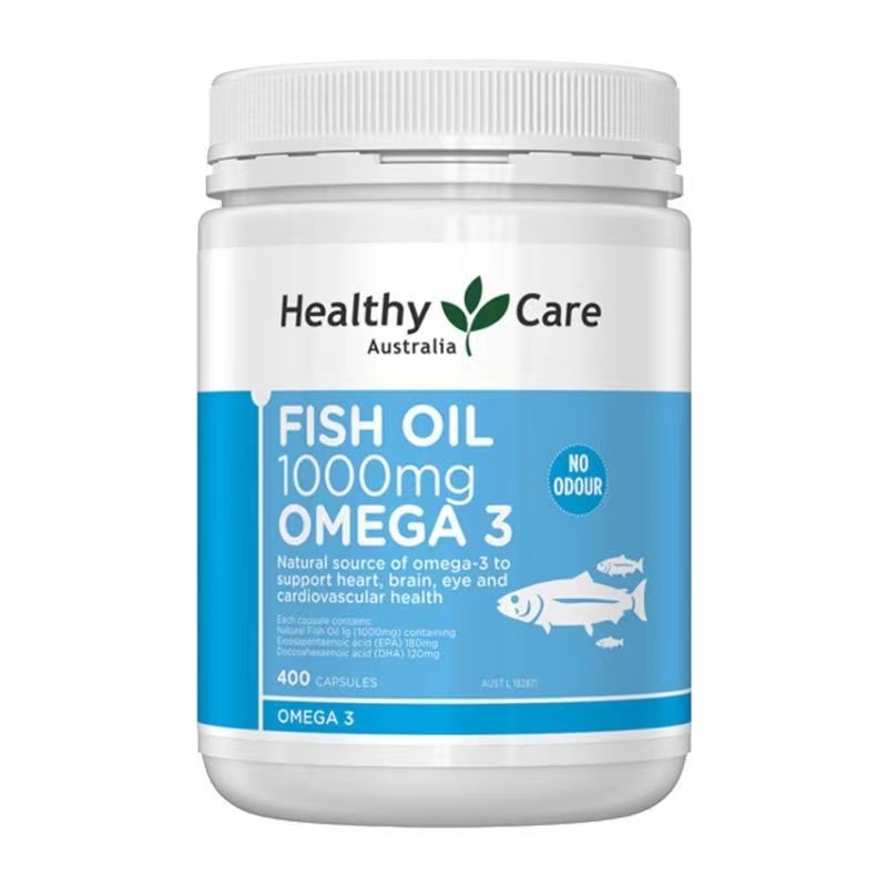 ‍💕臺灣熱賣 Healthy Care 鱈魚肝油 魚油 omega3 400粒/罐