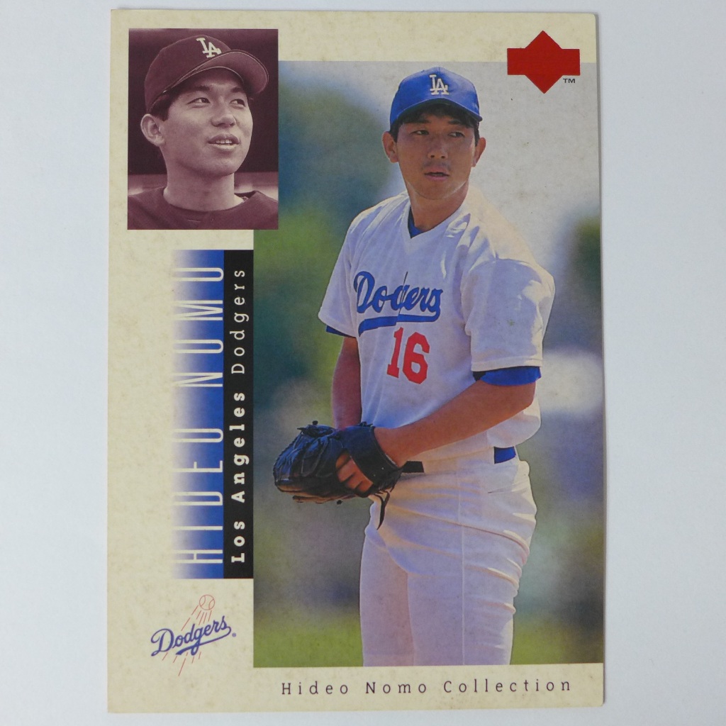 ~ Hideo Nomo ~MLB球星/野茂英雄 1996年UD.MLB棒球卡.大張球員卡/1