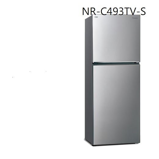Panasonic國際498L無邊框鋼板雙門變頻電冰箱NR-B493TV含標準安裝+就機回收