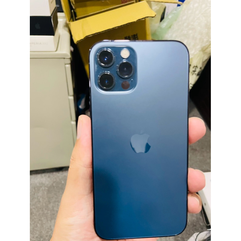 蘋果原廠 Apple IPhone 12 Pro 256G 健康度78% 藍