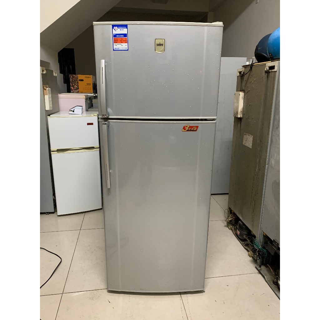 [中古] 聲寶 360L 雙門冰箱 家庭冰箱 