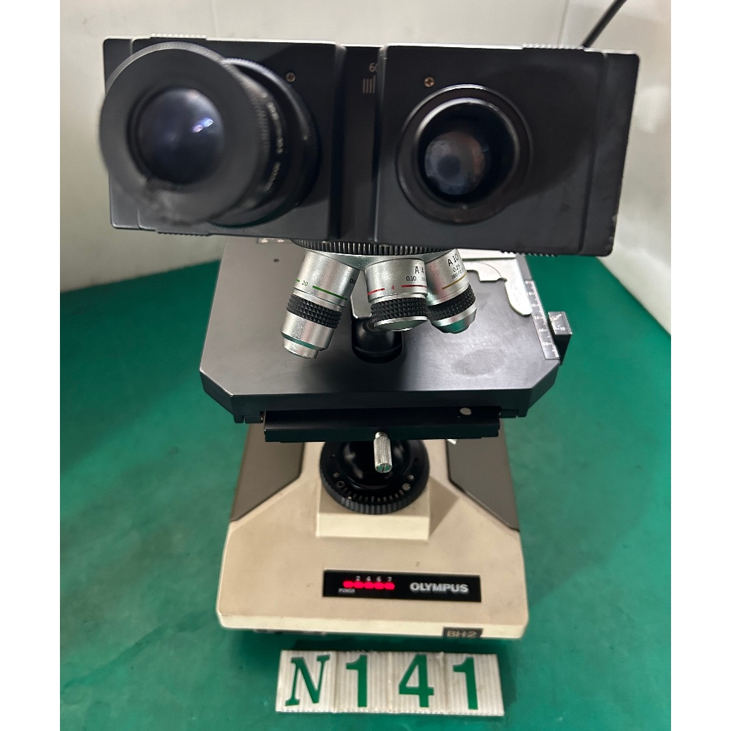 【有中-日本外匯品】奧林巴斯 OLYMPUS BH-2T 顯微鏡(含5個目鏡 100/40/20/10/4 {N141}