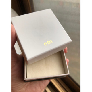 ete 耳環戒指項鏈首飾盒
