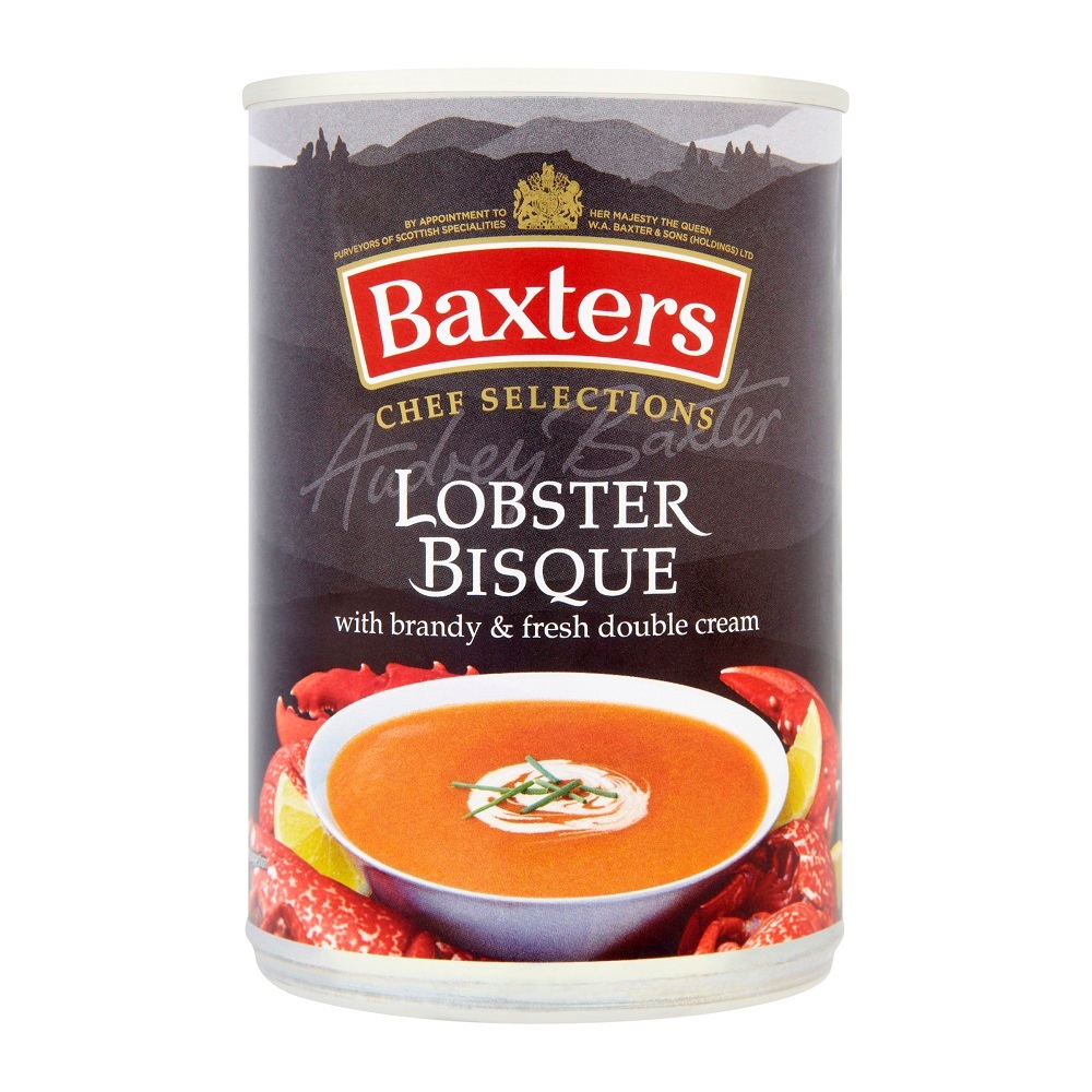 英國百年濃湯品牌 Baxters 龍蝦奶油濃湯 400克