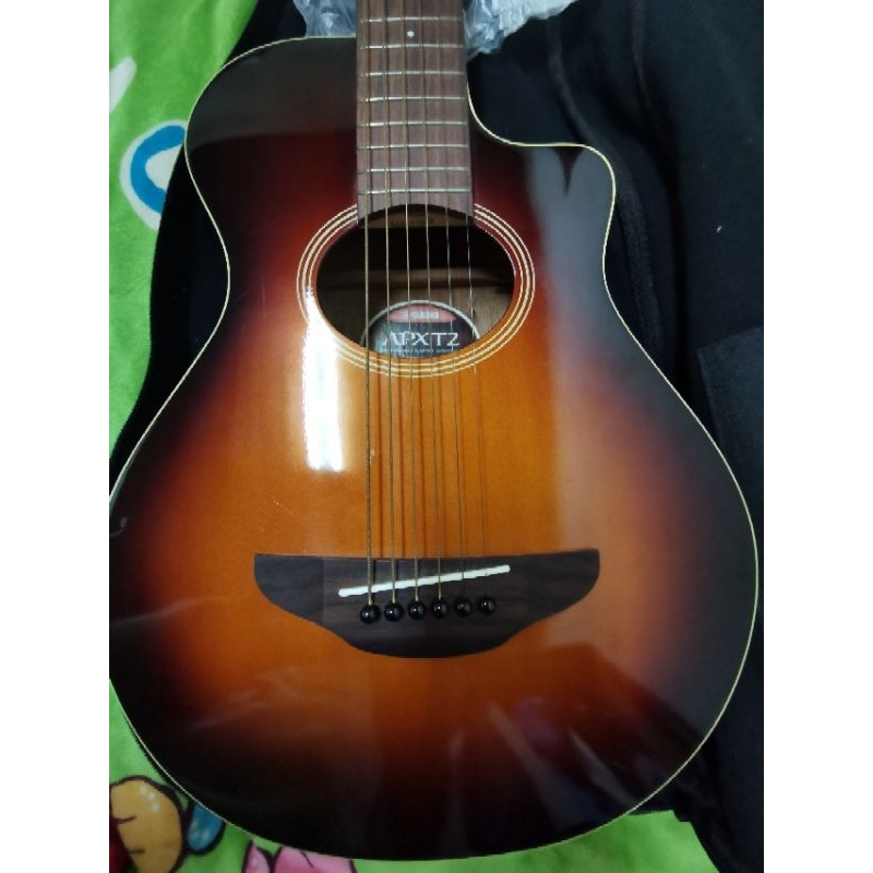 限定保留中二手Yamaha APXT2 3/4 34吋電木吉他音色透亮背部小傷反映售價