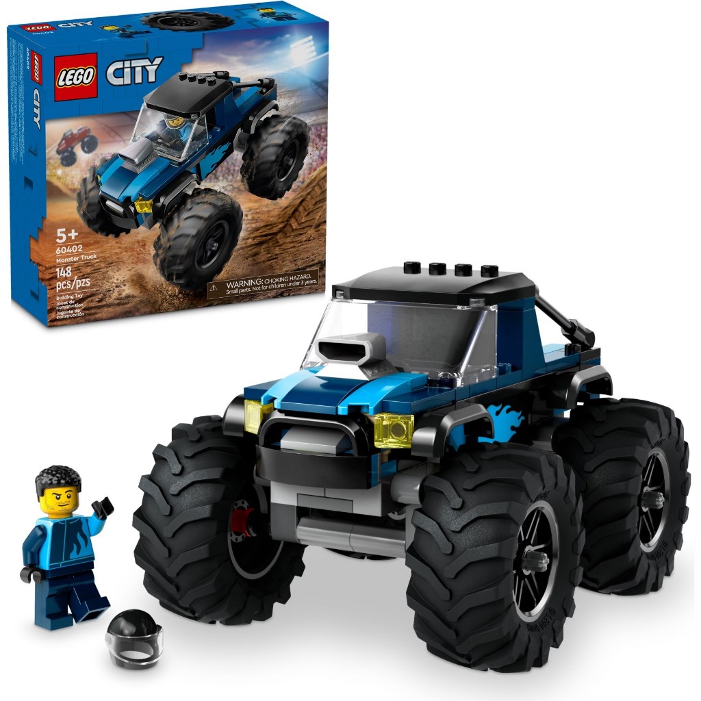 【群樂】盒組 LEGO 60402 City-藍色怪獸卡車