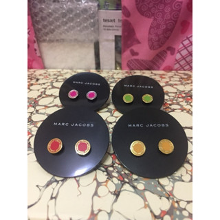 Marc Jacobs Enamel Logo Earrings 經典定番款搪瓷琺琅耳環