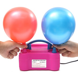 24H現貨出貨附發票 電動打氣筒 氣球打氣 雙孔打氣機 氣球機 氣球充氣機 灌氣球機 氣球打氣機 電動打氣機 打氣機