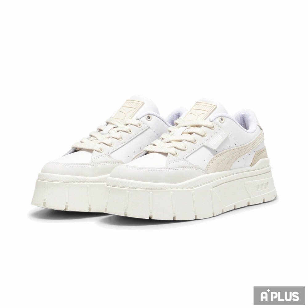 PUMA 女 Mayze Stack Luxe Wns 休閒鞋 皮革 增高 吳卓源代言款 - 38985310