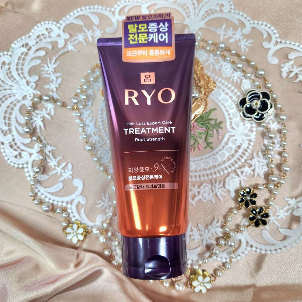 【現貨開發票】韓國 呂 Ryo 9EX 韌髮滋養護髮膜 (清爽) 330ML