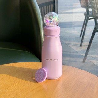 Starbucks官方正品！星巴克杯子2024龍年237ml萌趣龍水晶球不銹鋼隨行杯咖啡杯果汁珍奶茶奶昔茶水杯