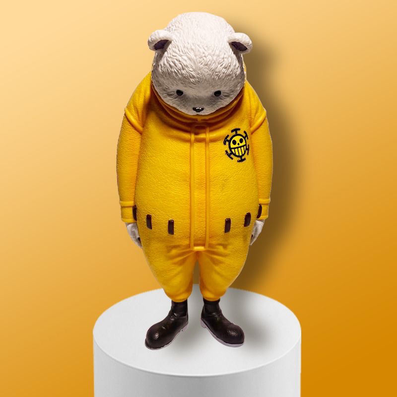 🔥現貨24H秒發🔥獨家限定🔥絕版老物🔥港版🔥海賊王 道歉熊 約25.5公分 貝波熊 頹廢熊 站姿 貝波熊 公仔