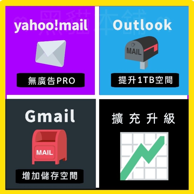 【現貨】Gmail | 信箱容量救星 | Outlook  | Yahoo! | 雲端硬碟 | Drive |