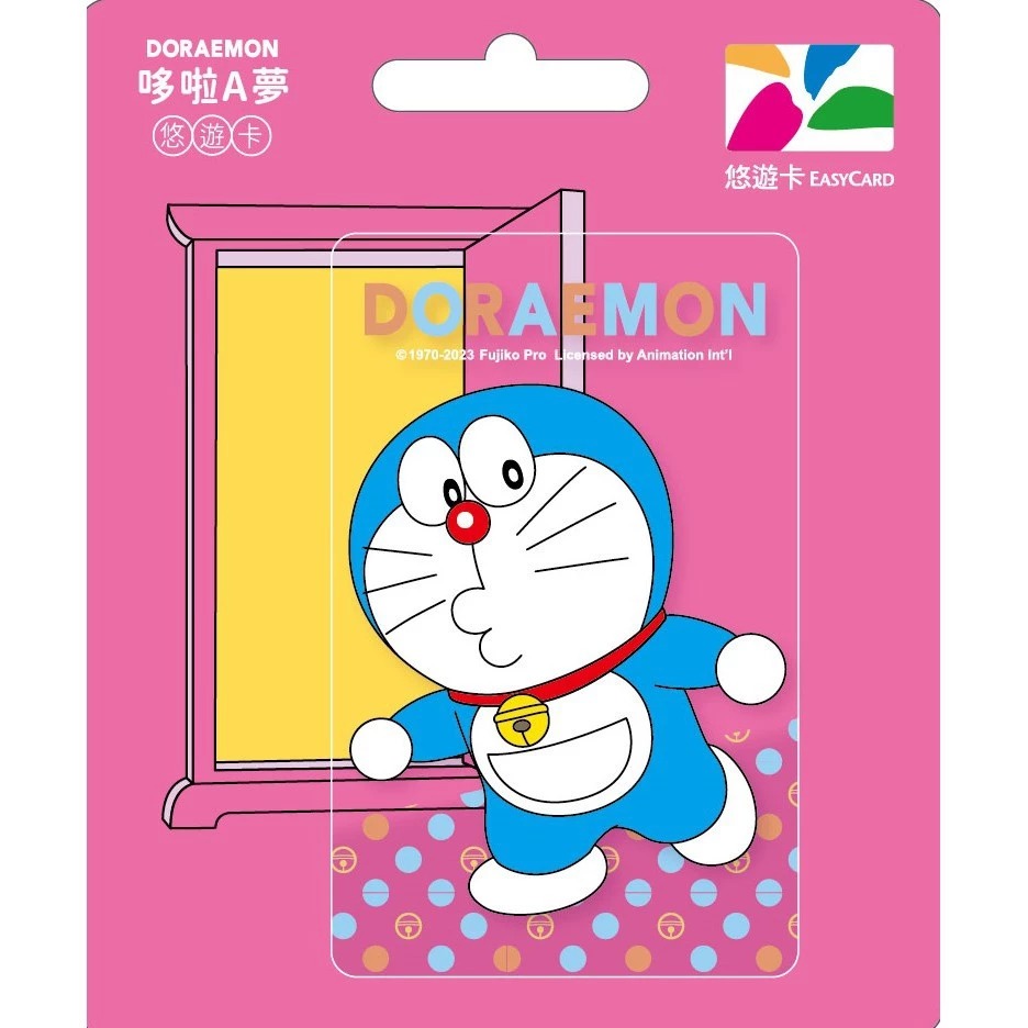 Doraemon哆啦A夢小叮噹HELLO透明悠遊卡