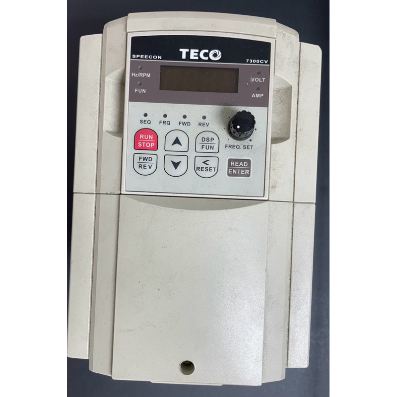 二手現貨東元 TECO 7300CV 5HP/3.7KW 380V變頻器 JNTHBCBA0005BE