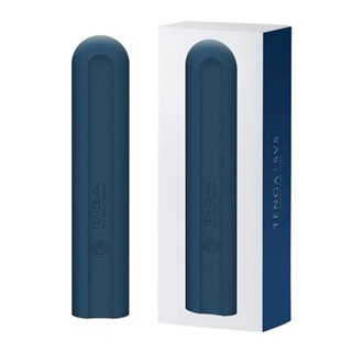 ㊣送290ml潤滑液㊣日本TENGA SVS NAVY防水充電式可調角度電動按摩棒(藍色)女用自慰器振動按摩棒震動按摩棒