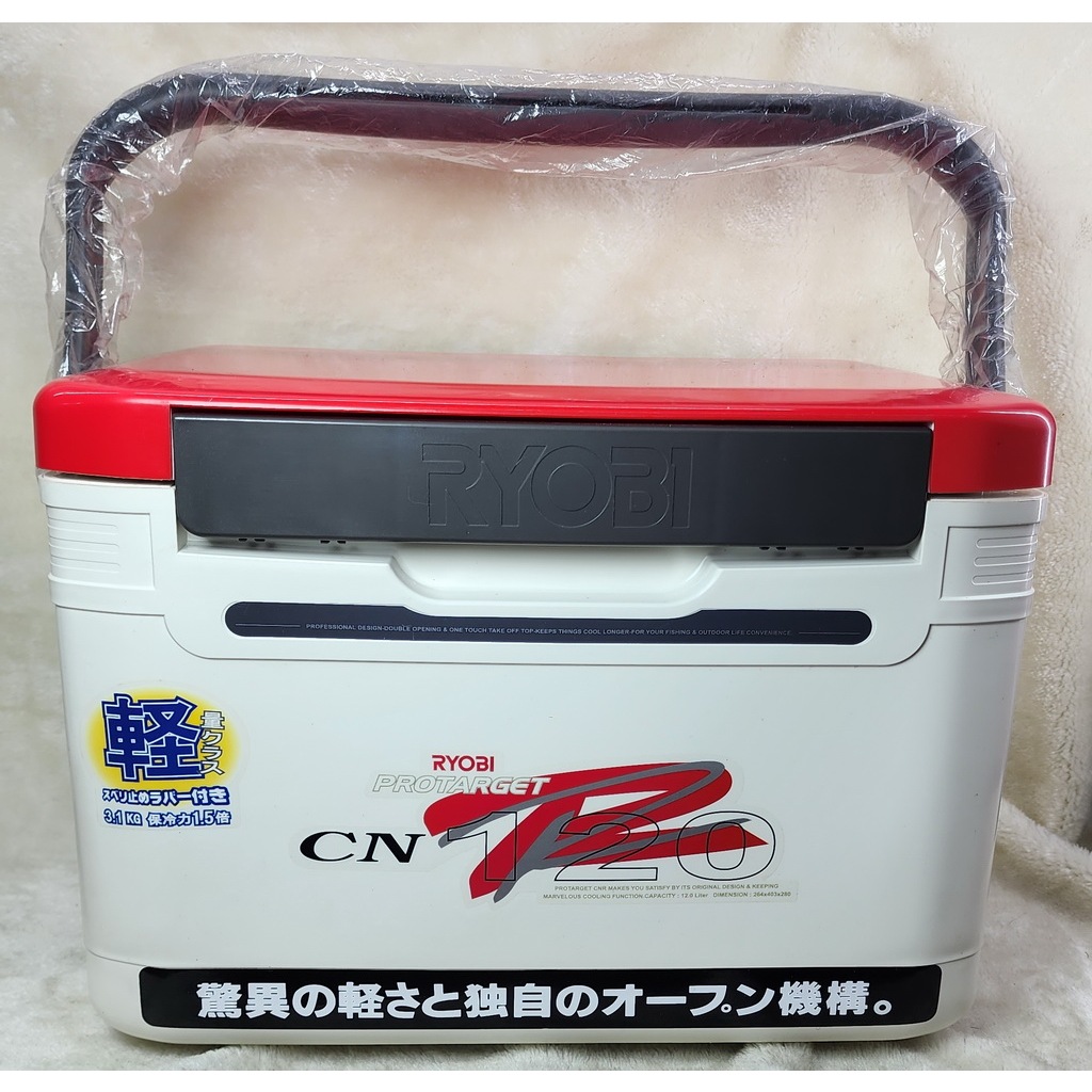 【魚戰釣具】RYOBI CNR120 冰箱12L (紅)