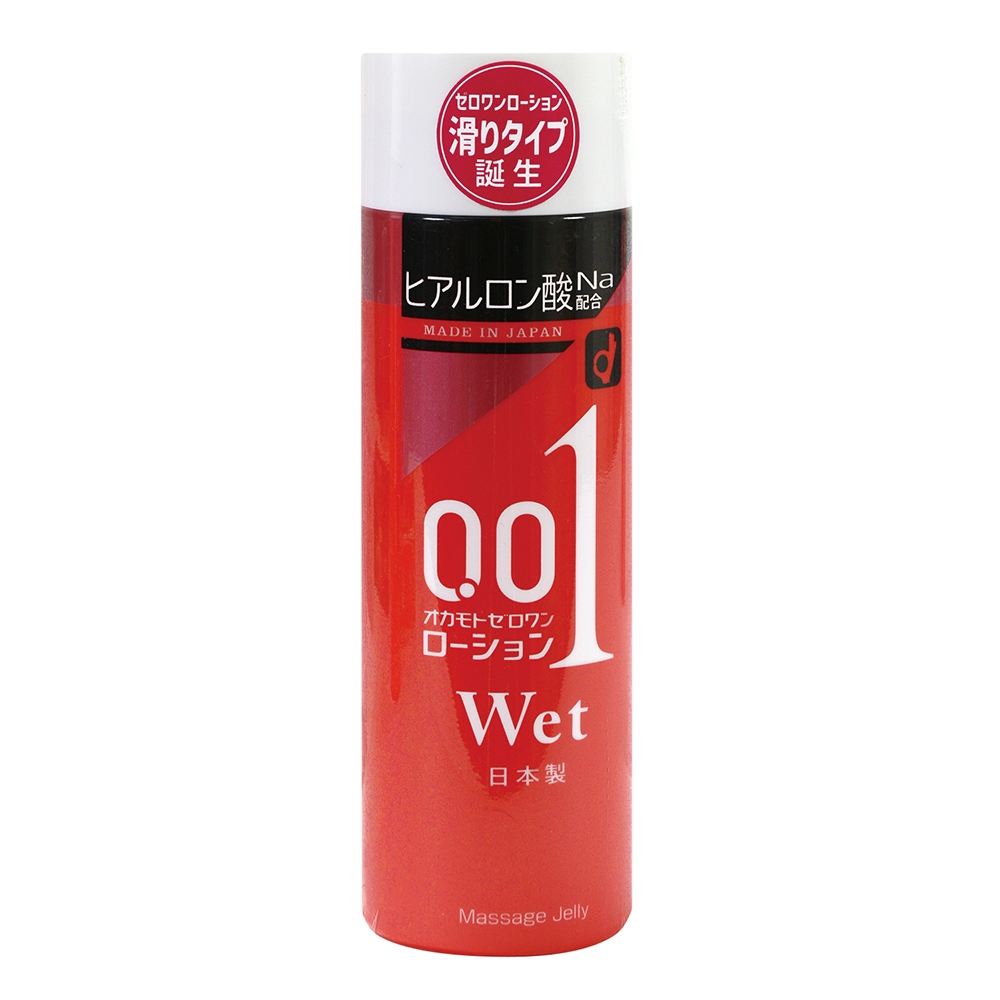 ㊣送290ml潤滑液㊣日本Okamoto岡本潤滑液0.01(Wet)保濕型潤滑液200g 按摩情趣自慰潤滑油 成人潤滑液