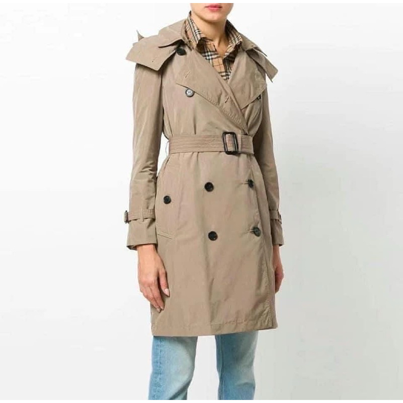 全新真品Burberry經典風衣 防風雨衣 大衣 外套 卡其