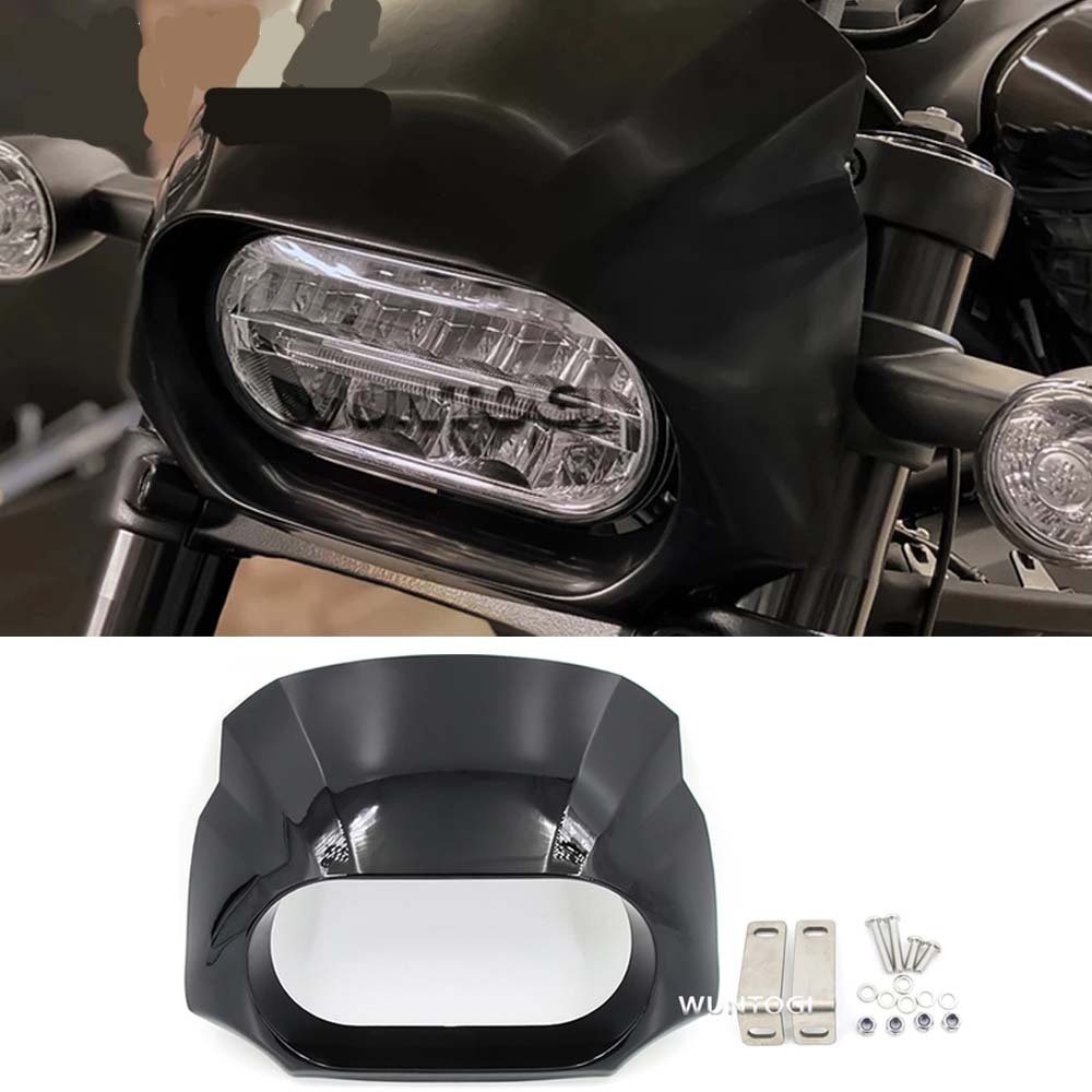 哈雷Sportster擋風鏡 適用於 Harley  Davidson改裝防風鏡 哈雷Sportster S 保護 Ha