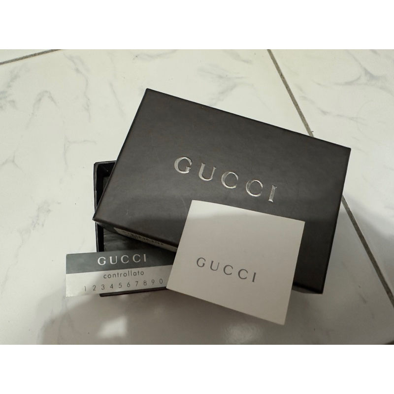 Gucci 禮物盒 紙盒 短夾盒 包裝用