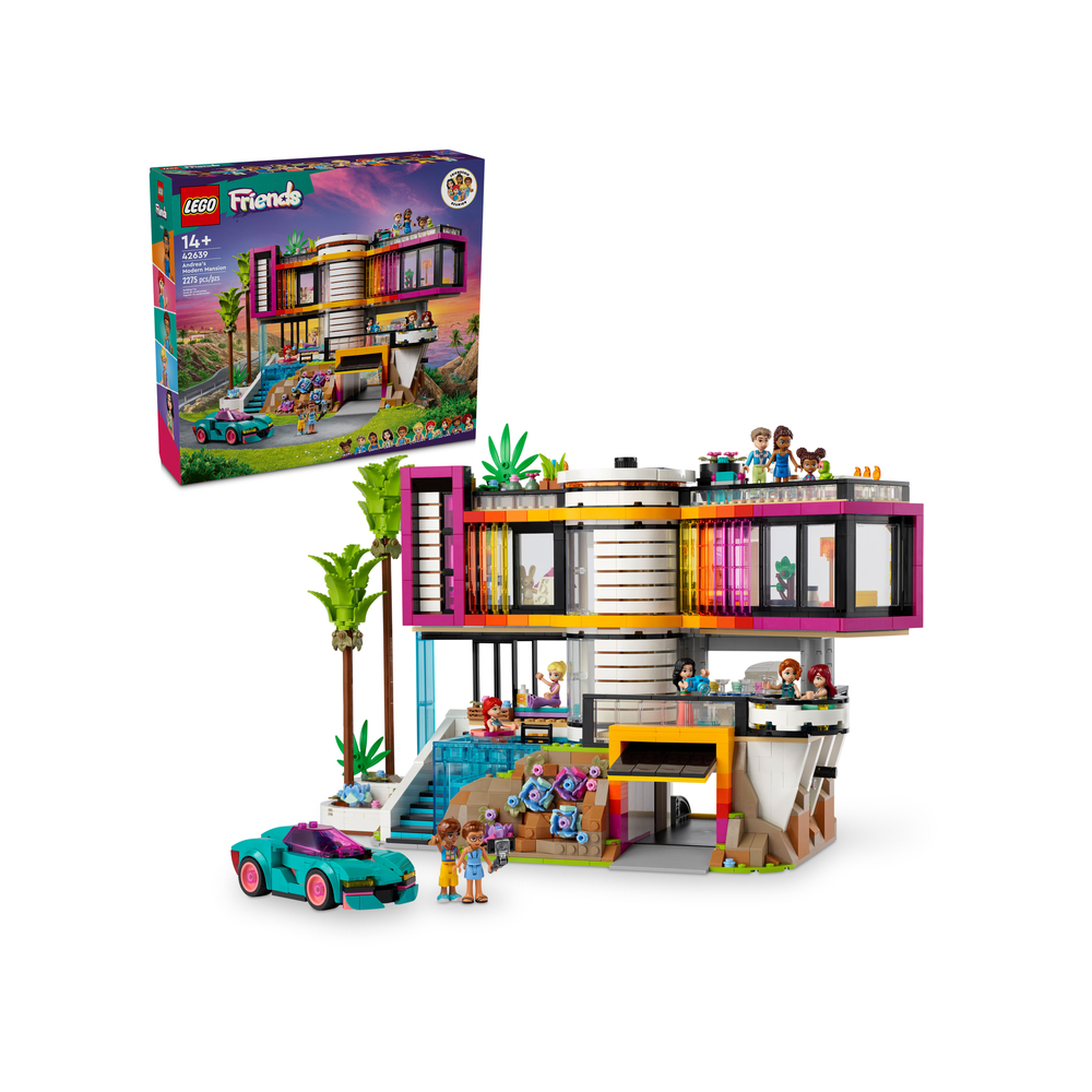 【積木樂園】樂高 LEGO 42639 Friends系列 安德里亞的現代豪宅