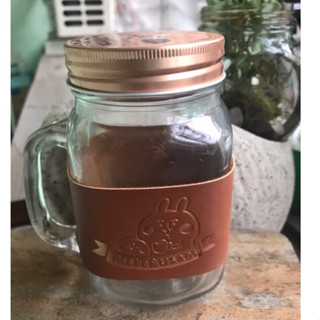 質感良好的卡娜赫拉附皮套梅森杯，可愛又實用值得收藏