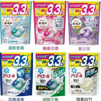 ~歐巴&amp;歐尼~日本P&amp;G 寶僑 洗衣膠球 洗衣球 洗衣凝膠球 36入