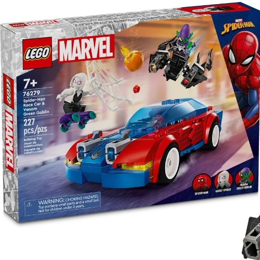 [大王機器人] 樂高 LEGO 76279 漫威 MARVEL 蜘蛛人賽車&amp;共生體綠惡魔