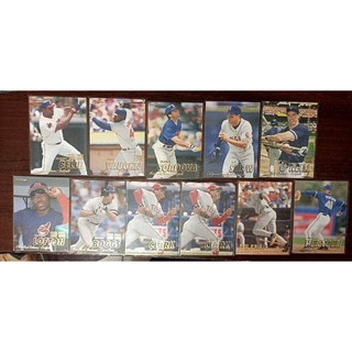 MLB 1997 Fleer Baseball ALBERT BELLE,J.T. Snow,Paul oneill