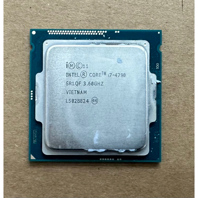 中古 二手 良品 CPU intel i7-4790 功能正常 可以開機