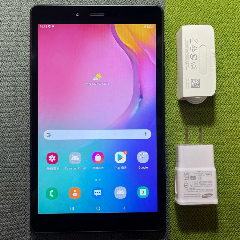 Samsung Tab A 8.0 2019 LTE 32G 85新 黑 行動網路 可Sim卡通話 平板 T295 三星