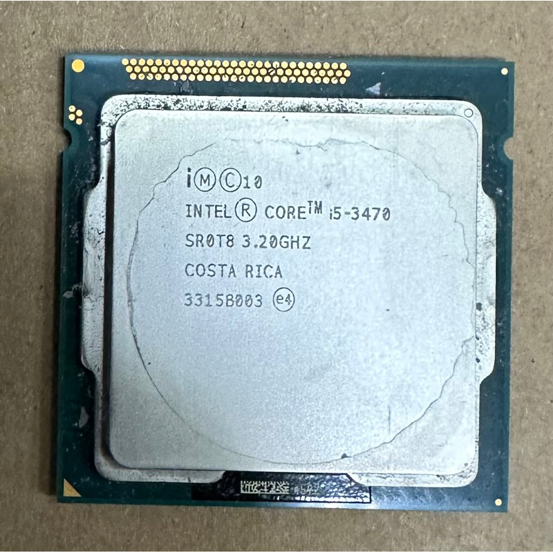 中古 二手 CPU I5-3470 功能正常 可以開機