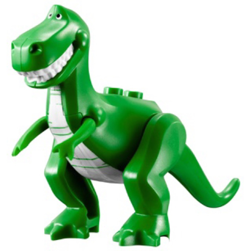 《阿呱》LEGO樂高rex01抱抱龍完整一隻Bright Green Dinosaur