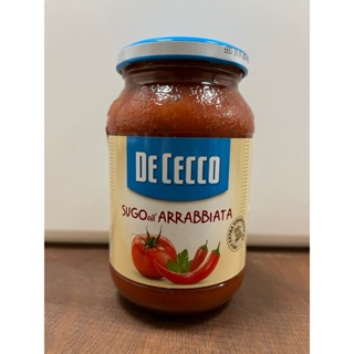 【DE CECCO】得科 蕃茄香料辣味義大利麵醬400g